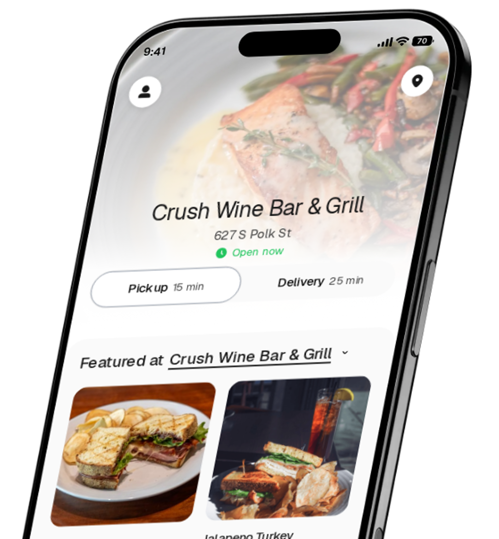 Crush Wine Bar & Grill app preview